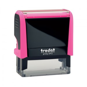 Indiana Neon Pink Notary Stamp