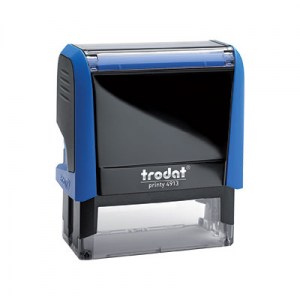 Blue Notary Stamp (Displays commissi